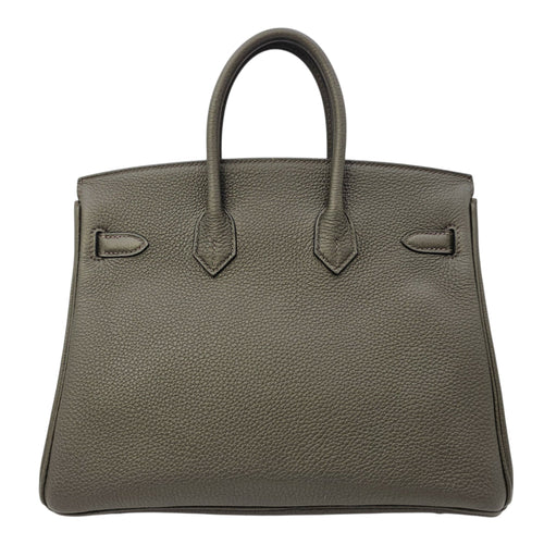 Birkin 25 Vert De Gris  in Togo Gold hardware CL2604-20798 2