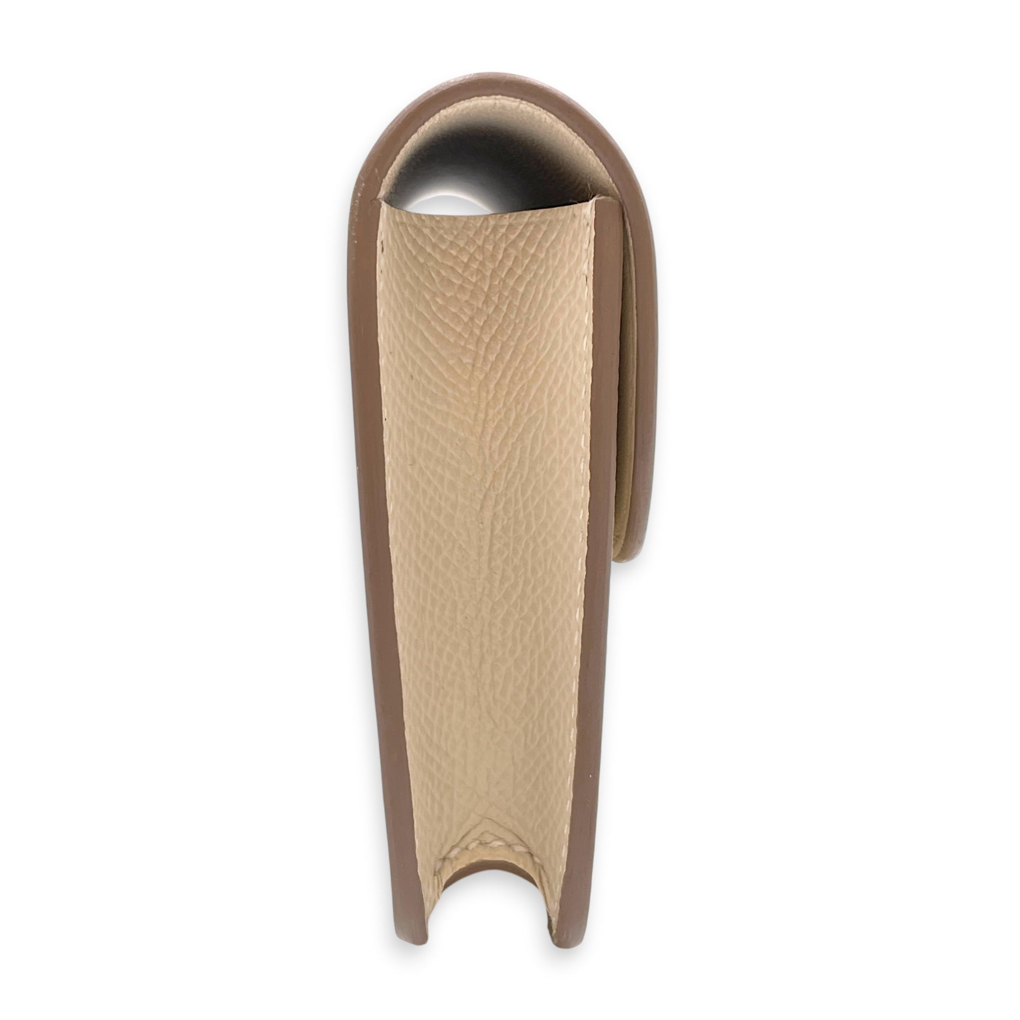 Constance Slim Craie Wallet in Epsom Gold hardware CL2604-20815 3