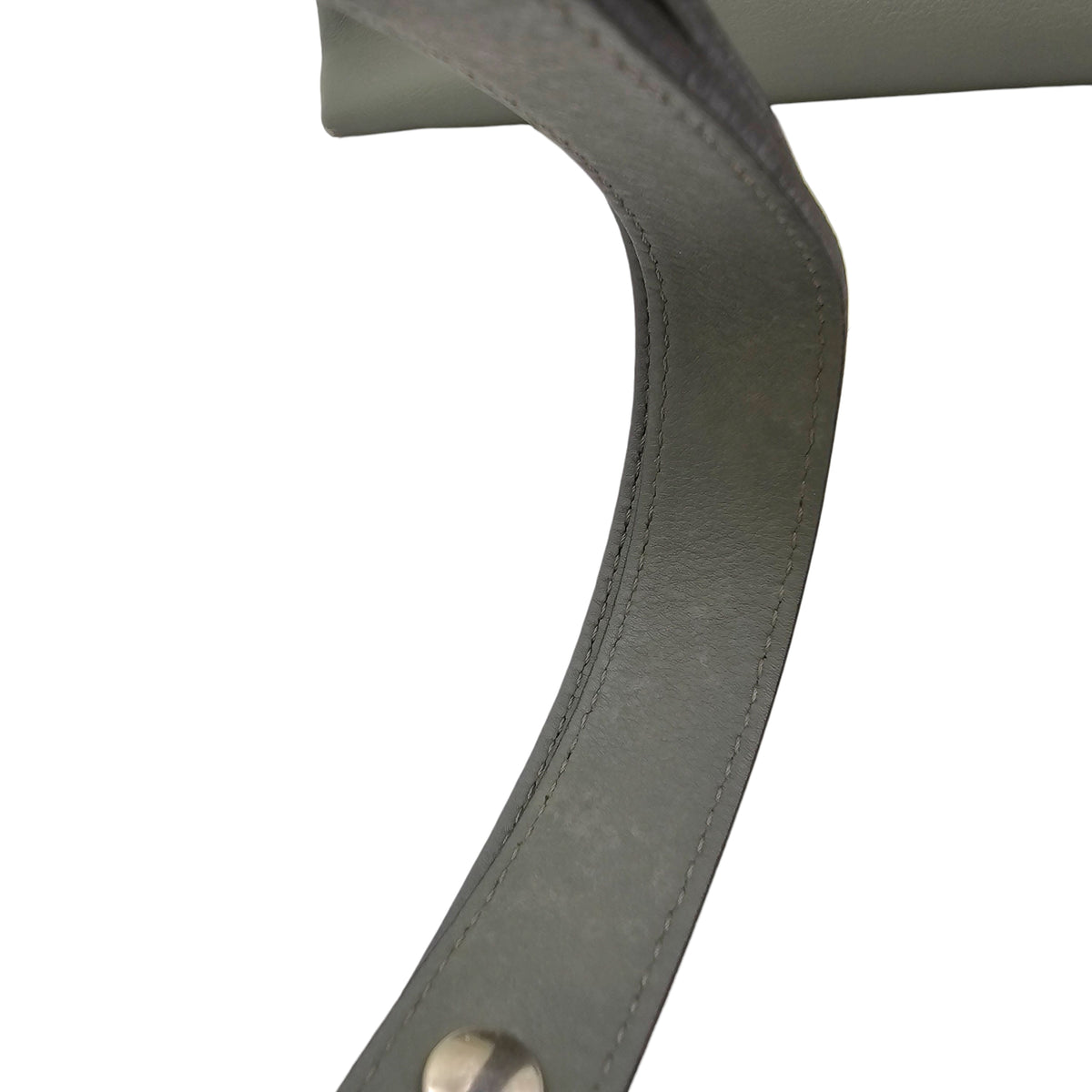 By The Way Medium Grey Shoulder Bag in Calfskin Silver hardware