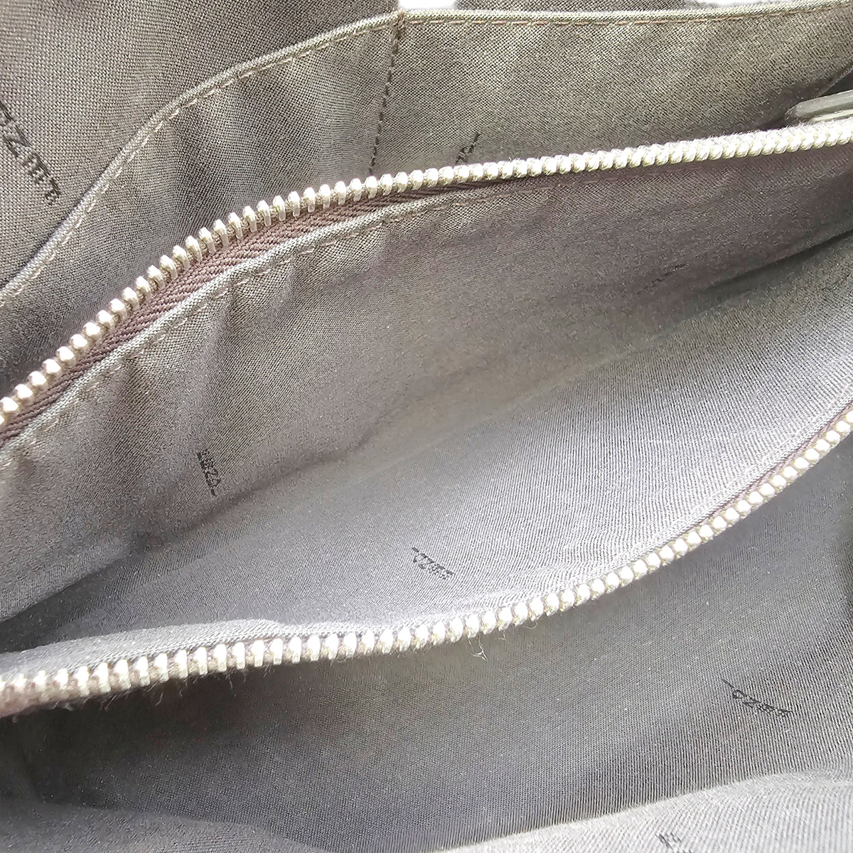 By The Way Medium Grey Shoulder Bag in Calfskin Silver hardware
