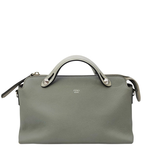 By The Way Medium Grey Shoulder Bag in Calfskin Silver hardware CL2604-20816 1