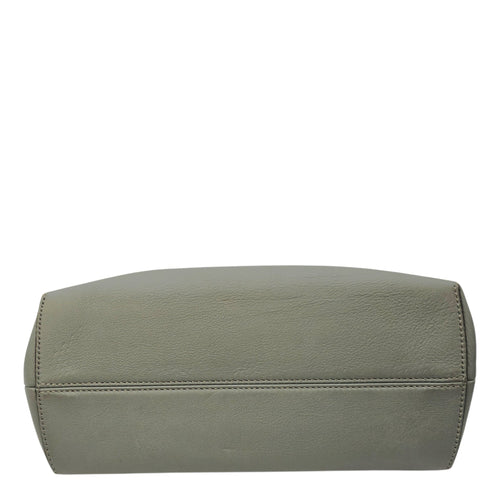 By The Way Medium Grey Shoulder Bag in Calfskin Silver hardware CL2604-20816 5