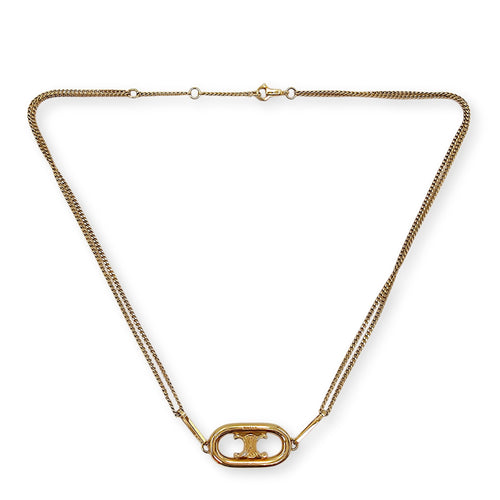Mailon Triomphe Necklace Gold Costume Jewellery Gold hardware