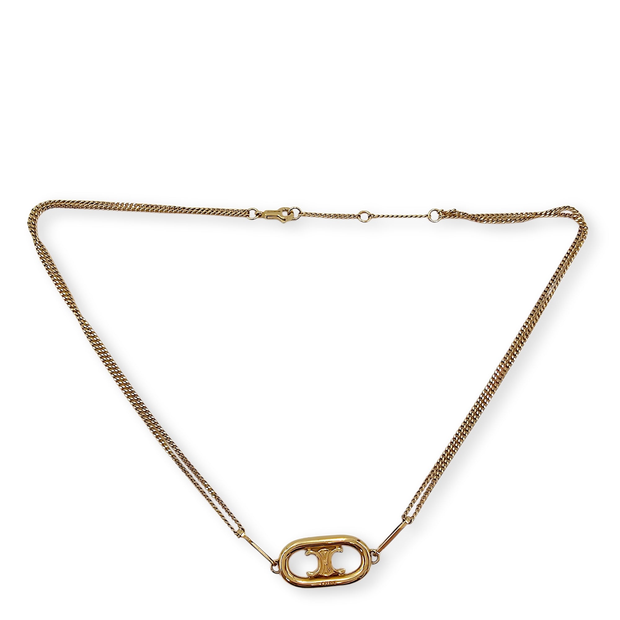 Mailon Triomphe Necklace Gold Costume Jewellery Gold hardware