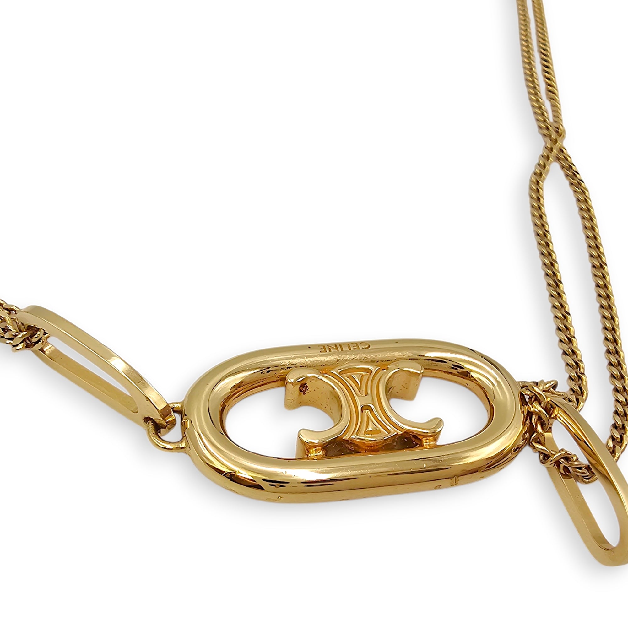 Mailon Triomphe Necklace Gold Costume Jewellery Gold hardware