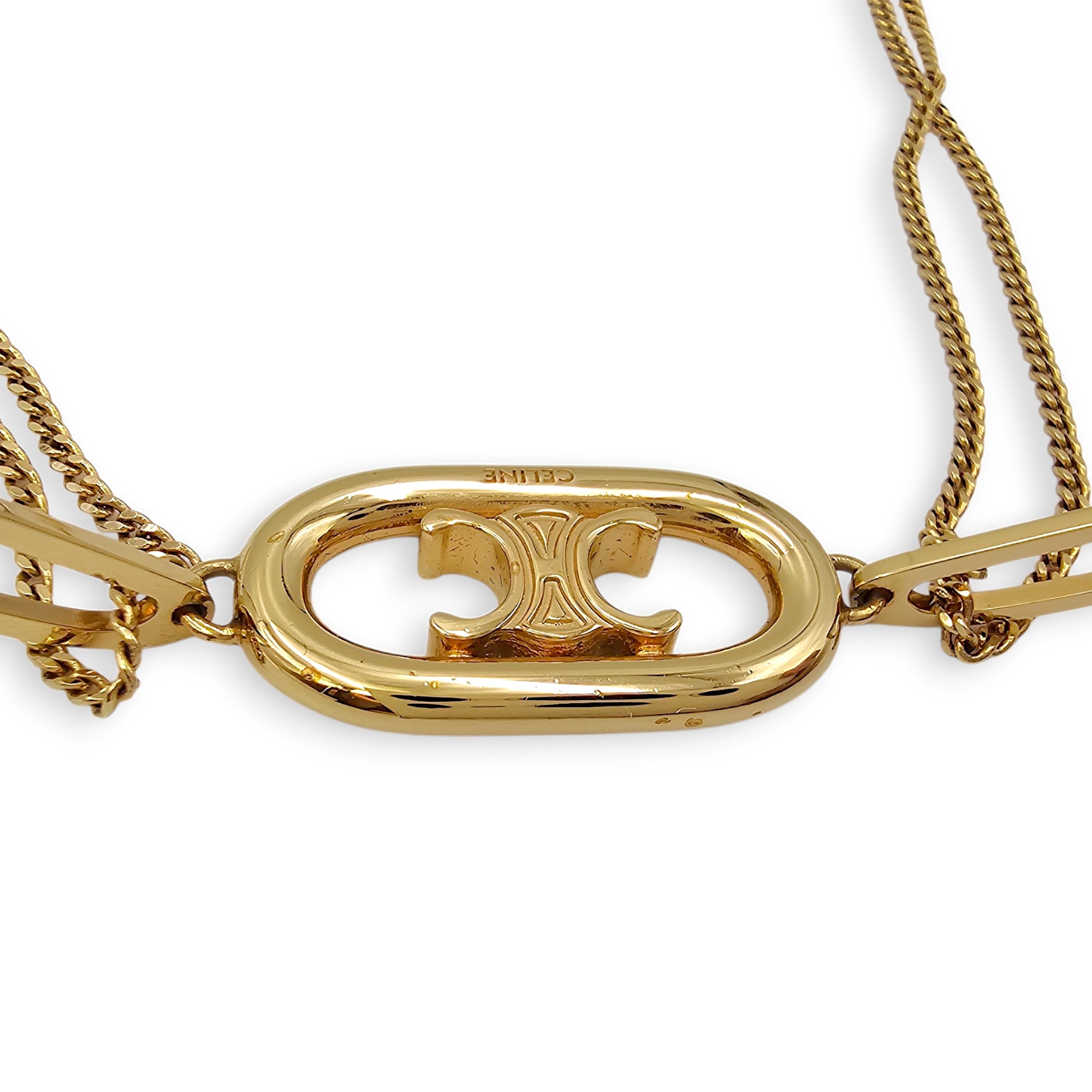 Mailon Triomphe Necklace Gold Costume Jewellery Gold hardware