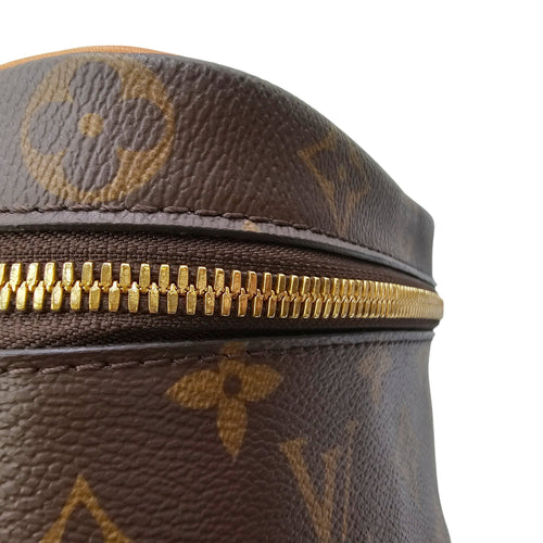 Monogram Nano Brown Vanity Case in Canvas Gold hardware CL2604-20829 16