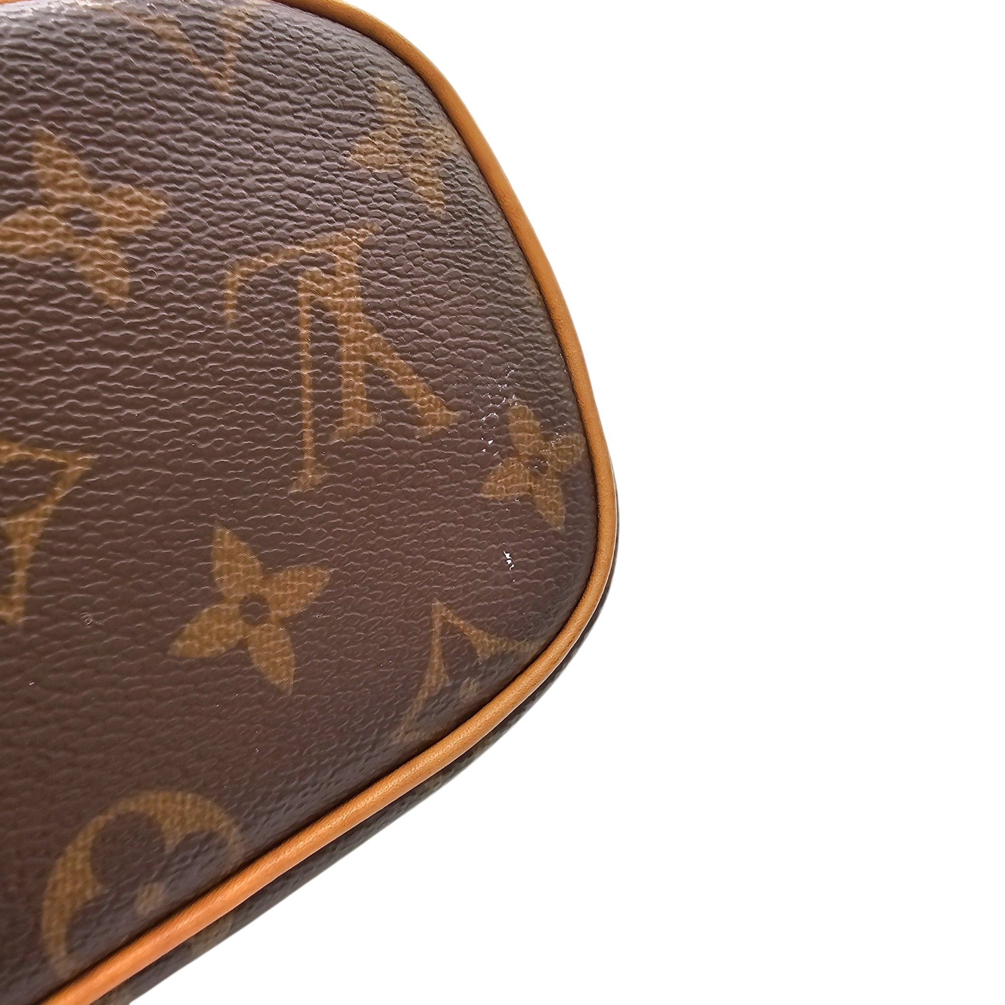 Monogram Nano Brown Vanity Case in Canvas Gold hardware CL2604-20829 9