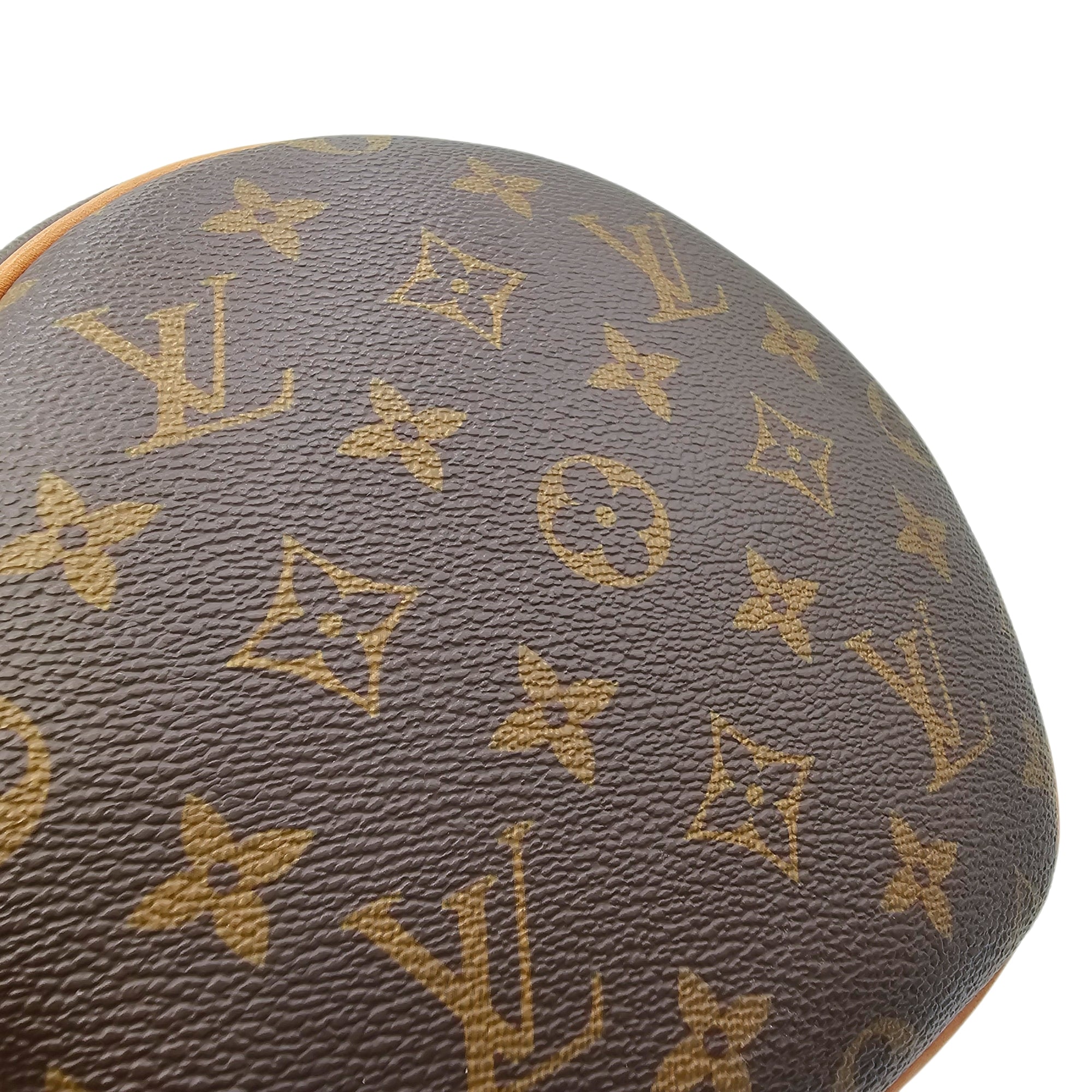 Boite Chapeau Souple PM Monogram Brown Crossbody Bag in Canvas Gold hardware