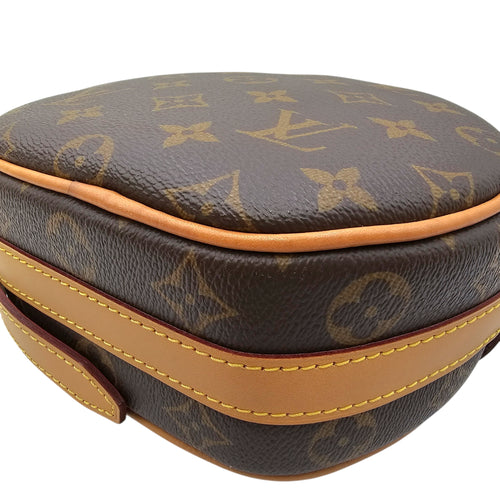 Boite Chapeau Souple PM Monogram Brown Crossbody Bag in Canvas Gold hardware