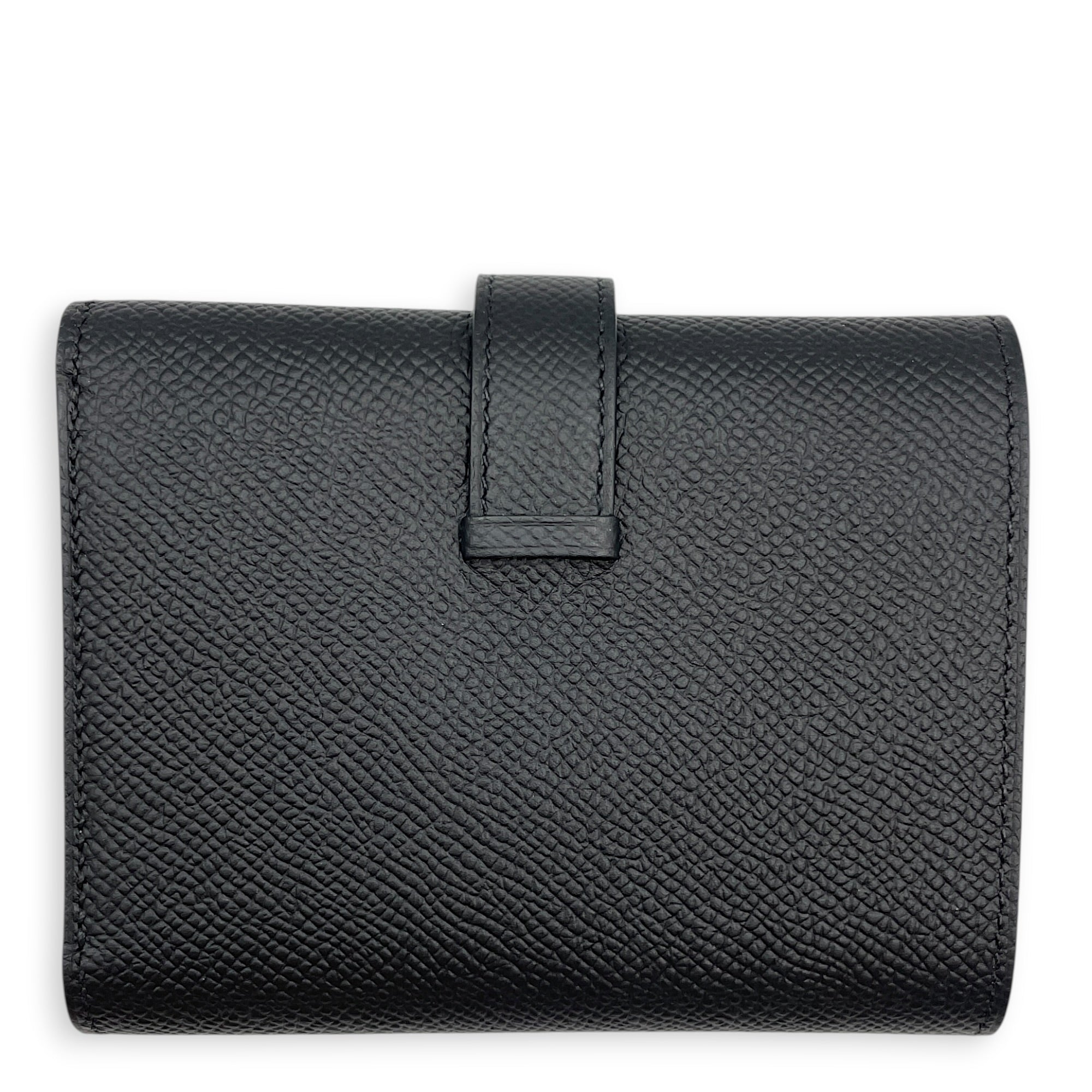 Bearn Combine Black Wallet in Epsom Gold hardware CL2604-20857 2