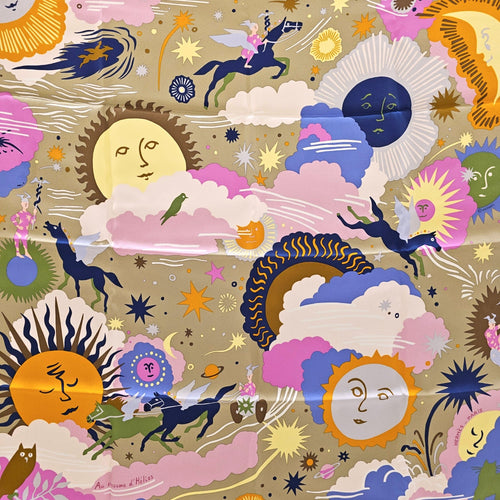 Silk au Royaume d'Helios 70 Scarf CL2604-20875 2