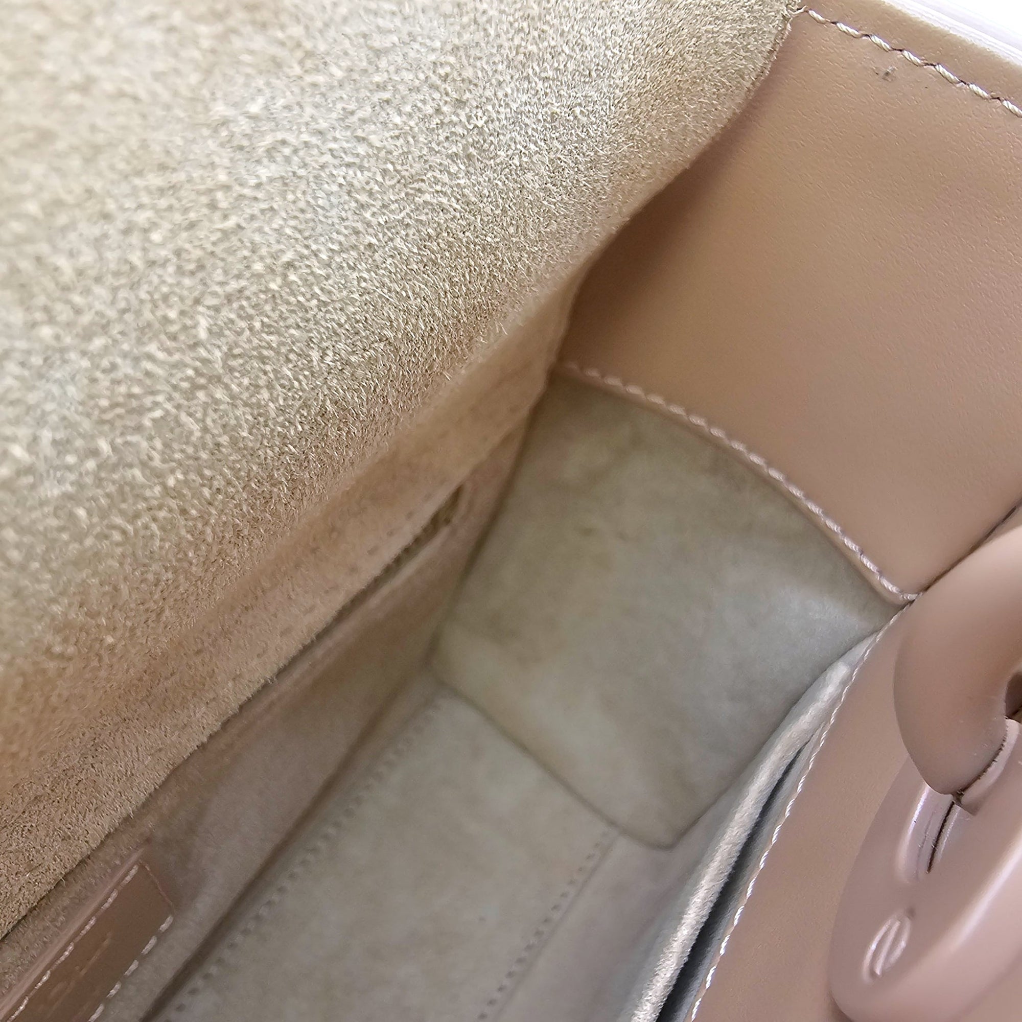 Lady Dior MyABC with Diamond Cannage Motif Small Pink Top Handle Bag in Calfskin Coated hardware CL2604-20889 18