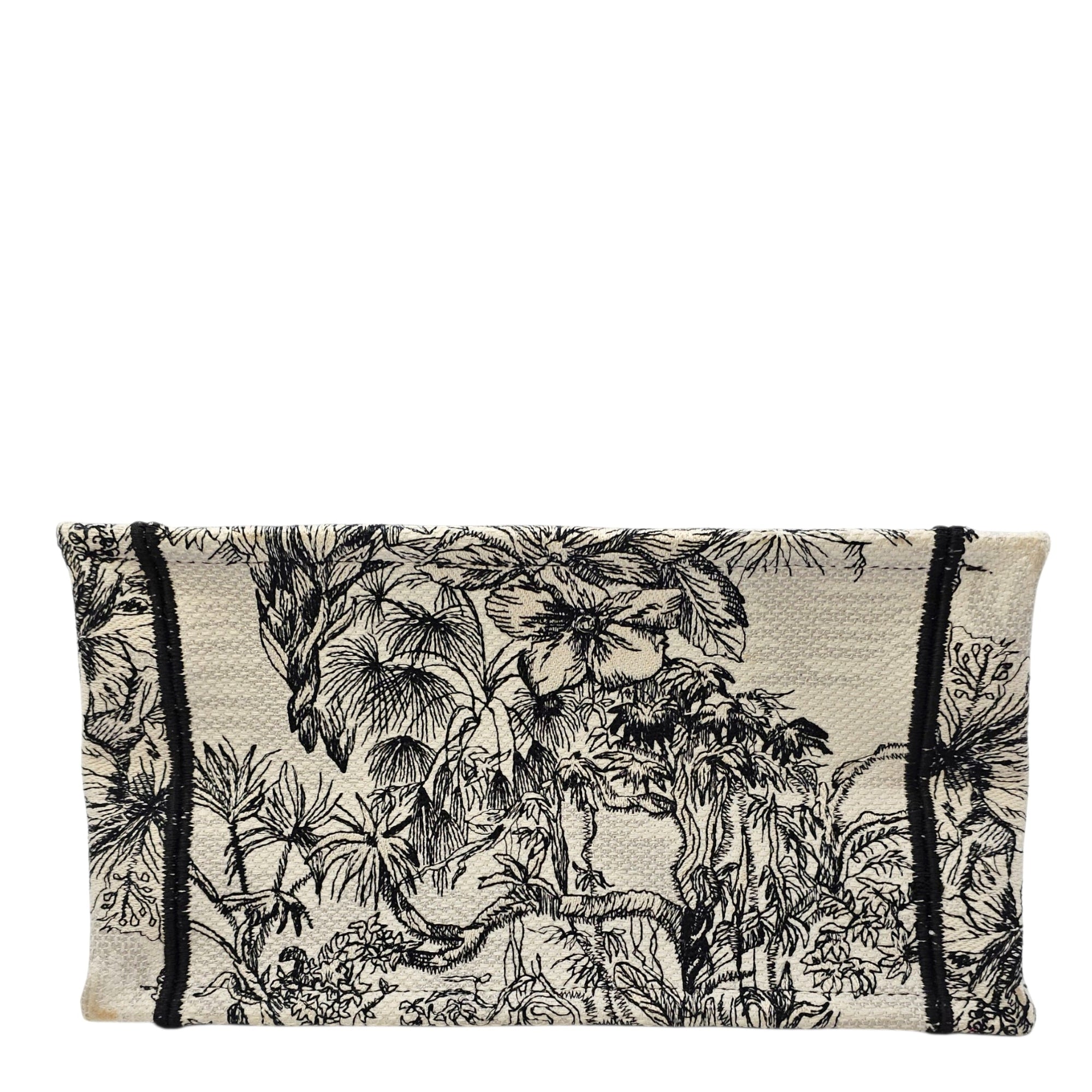 Book Tote Small Black Top Handle Bag in Canvas CL2604-20895 5