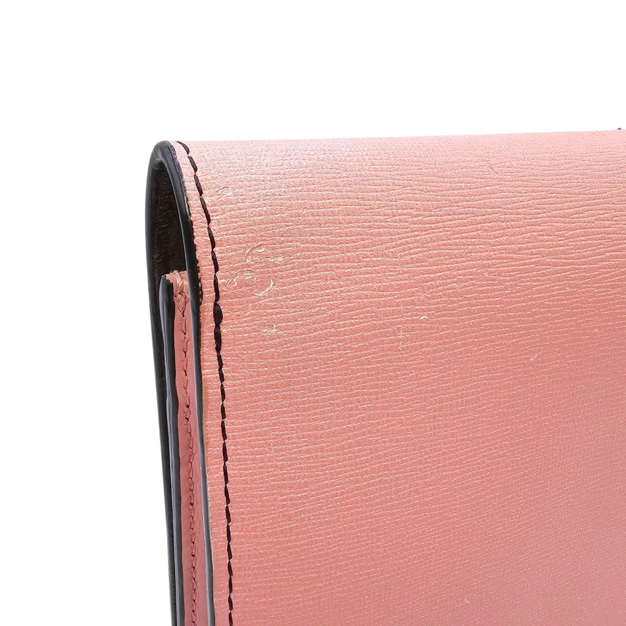 Monster WOC Pink Crossbody Bag in Calfskin Silver hardware CL2604-20897 14