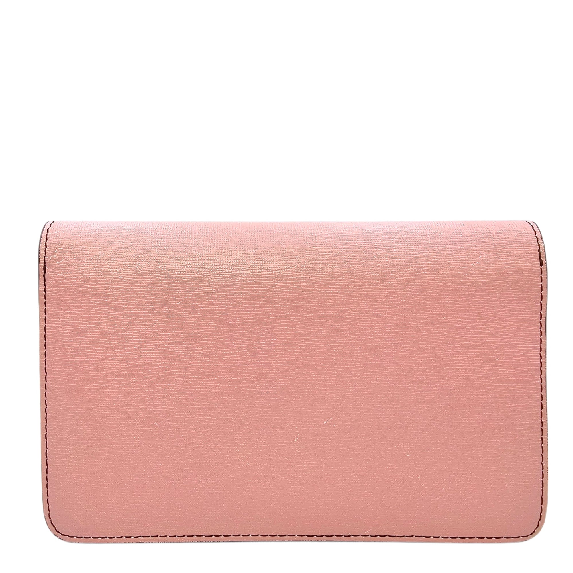 Monster WOC Pink Crossbody Bag in Calfskin Silver hardware CL2604-20897 2