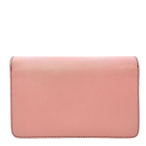 Monster WOC Pink Crossbody Bag in Calfskin Silver hardware CL2604-20897 2