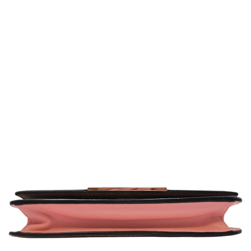 Monster WOC Pink Crossbody Bag in Calfskin Silver hardware CL2604-20897 5