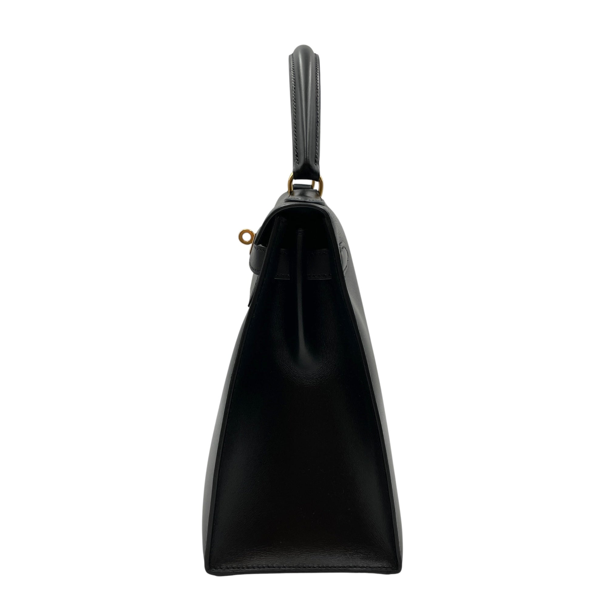 Sellier Kelly 28 Black in Box Gold hardware CL2604-20901 4