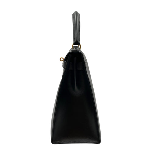 Sellier Kelly 28 Black in Box Gold hardware CL2604-20901 4