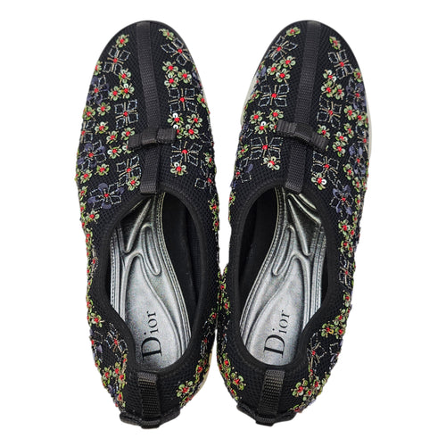 Fusion Embellished Mesh Sneakers Size 40 Black Shoes