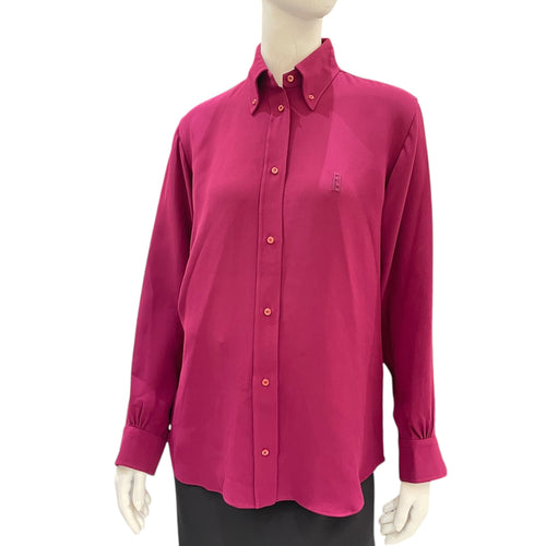 Camicia Silk Blouse  36 Red Ready-To-Wear CL2604-20935 1