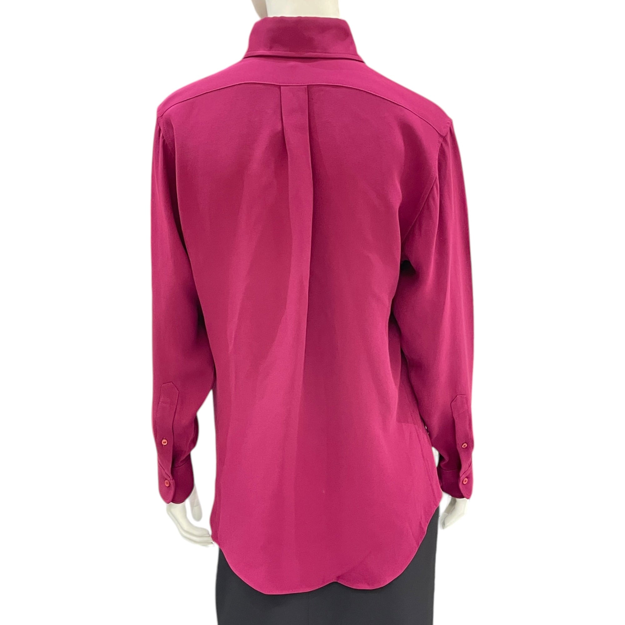 Camicia Silk Blouse  36 Red Ready-To-Wear CL2604-20935 2