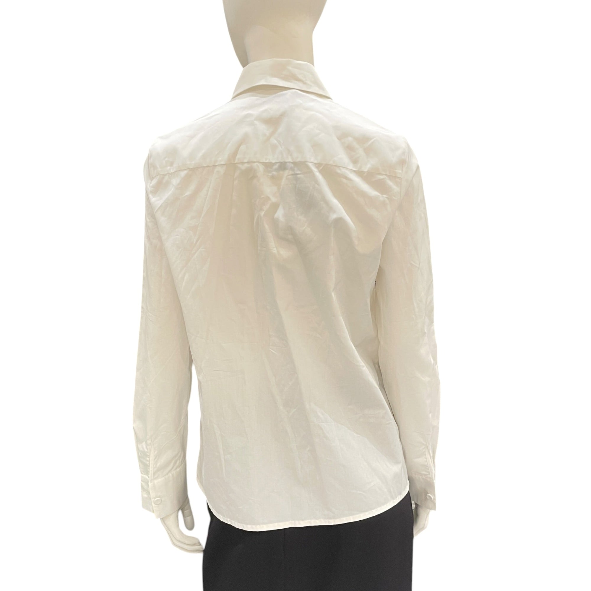 Camicia Popelin 36 White Ready-To-Wear in Cotton CL2604-20937 2