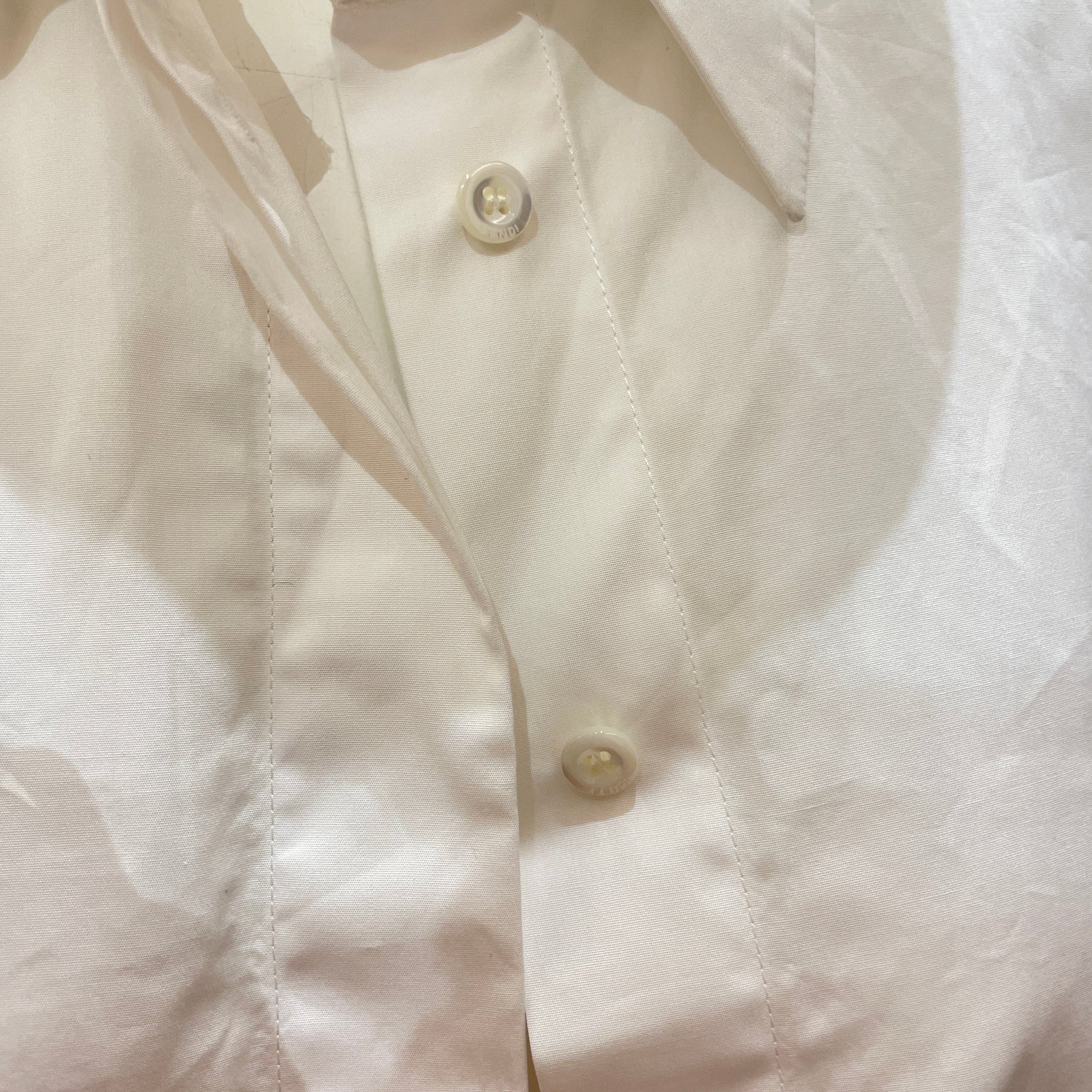Camicia Popelin 36 White Ready-To-Wear in Cotton CL2604-20937 6