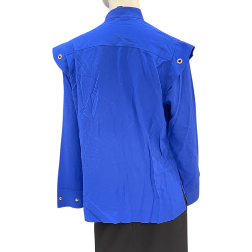 Long-Sleeved Blouse  34 Blue Ready-To-Wear Gold hardware CL2604-20938 2