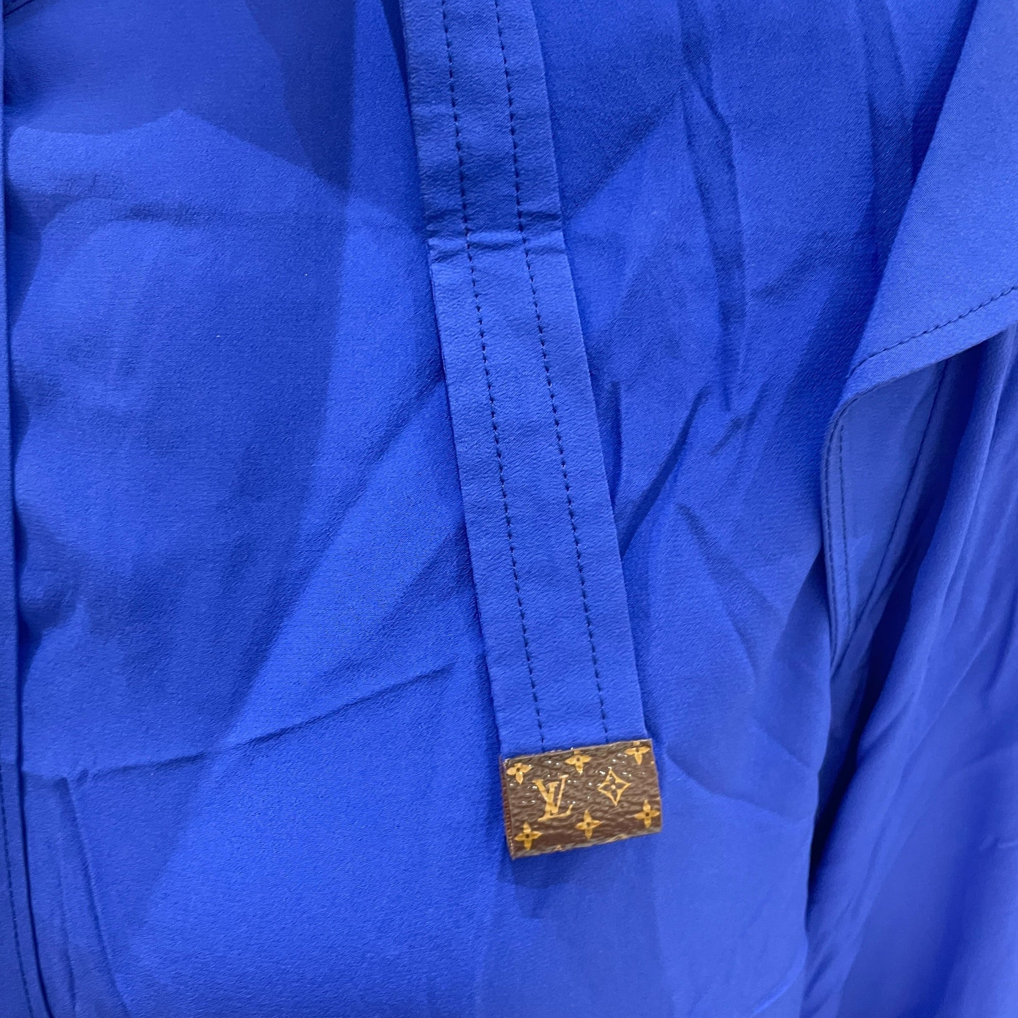 Long-Sleeved Blouse  34 Blue Ready-To-Wear Gold hardware CL2604-20938 4