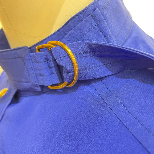 Long-Sleeved Blouse  34 Blue Ready-To-Wear Gold hardware CL2604-20938 5