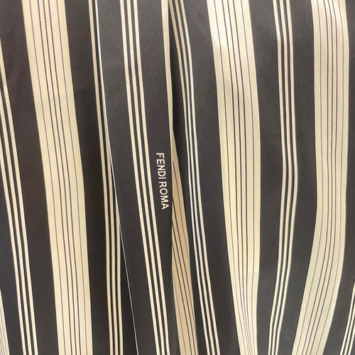 Striped Silk Shirt 38 Black/White  Ready-To-Wear CL2604-20939 3