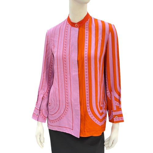 Silk Long Sleeved Shirt  34 Multi-color Ready-To-Wear CL2604-20947 1