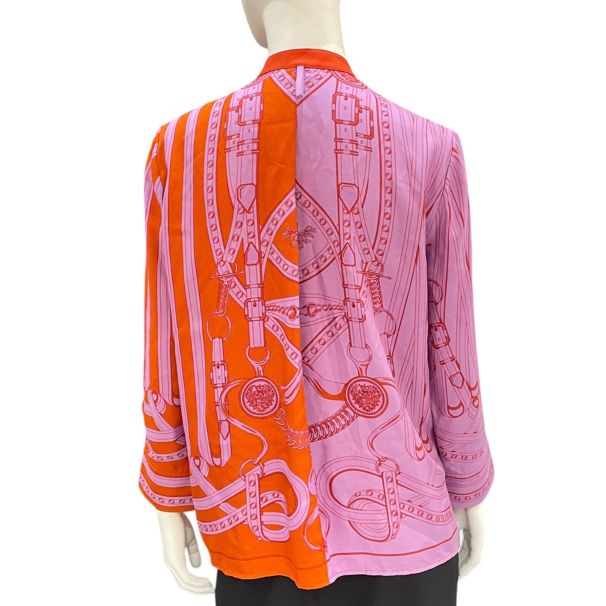 Silk Long Sleeved Shirt  34 Multi-color Ready-To-Wear CL2604-20947 2