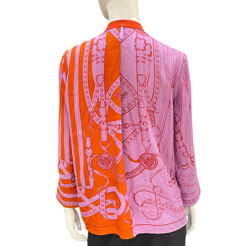 Silk Long Sleeved Shirt  34 Multi-color Ready-To-Wear CL2604-20947 2
