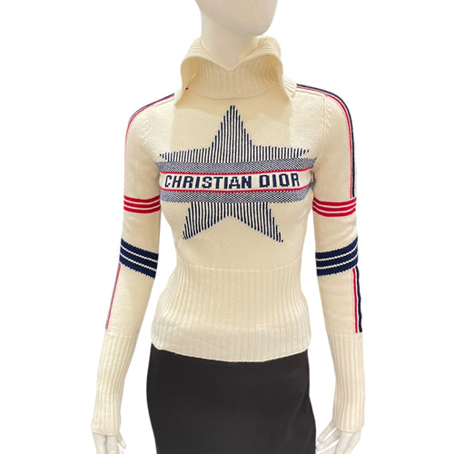 Mock-neck Sweater  34 Multi-color Ready-To-Wear in Wool CL2604-20950 1