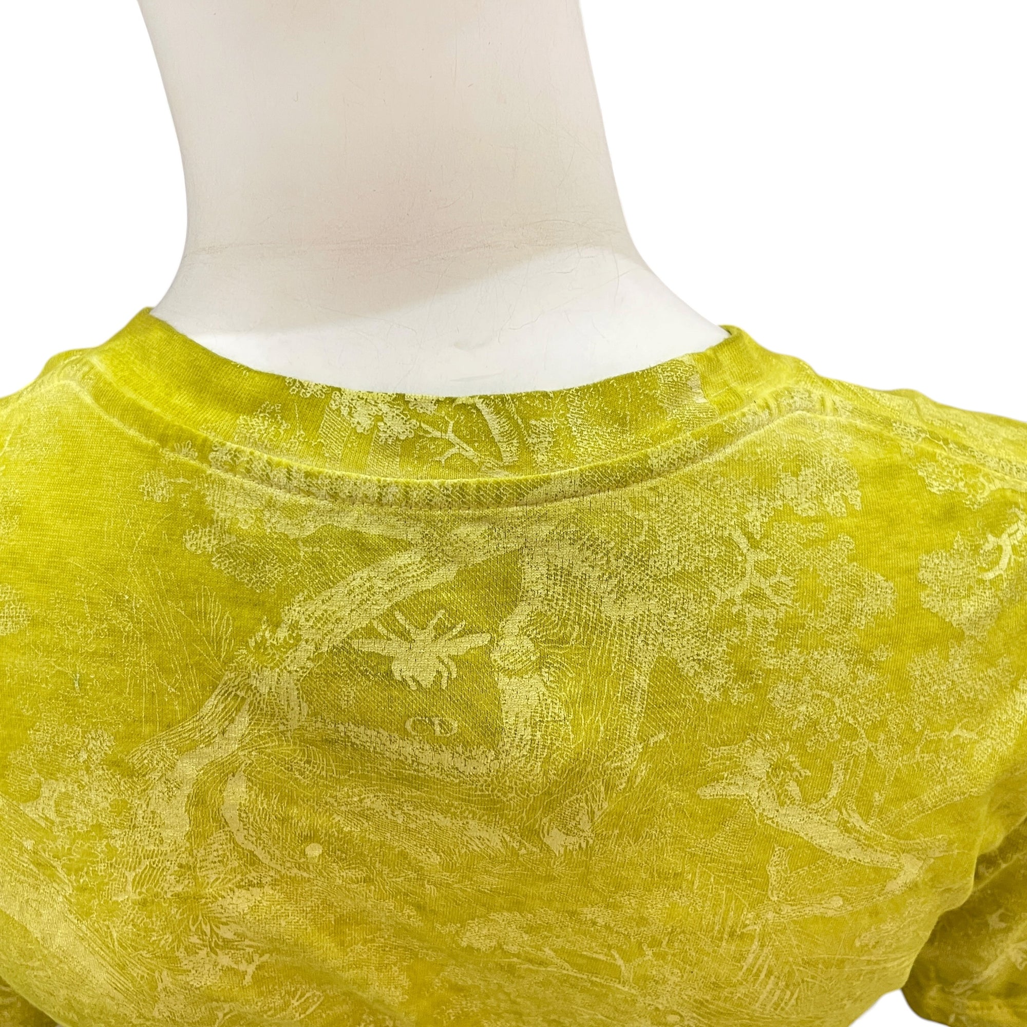 Diorivera T Shirt Size XS Green Ready-To-Wear in Cotton