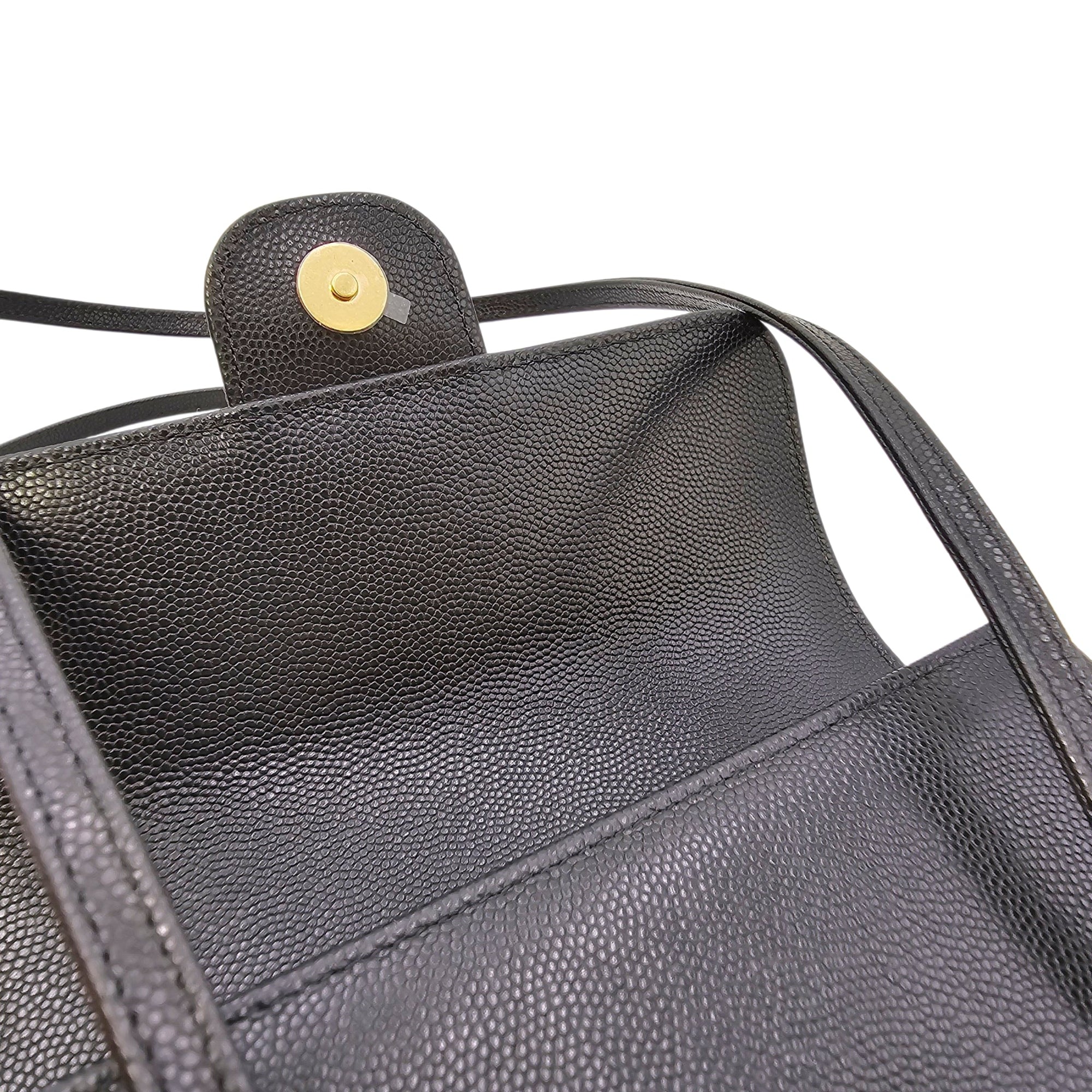 Mini Preppy Coco Black Shoulder Bag in Calfskin Gold hardware CL2604-20961 10