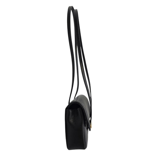 Mini Preppy Coco Black Shoulder Bag in Calfskin Gold hardware CL2604-20961 4