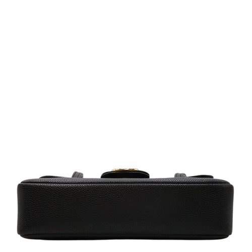 Mini Preppy Coco Black Shoulder Bag in Calfskin Gold hardware CL2604-20961 5