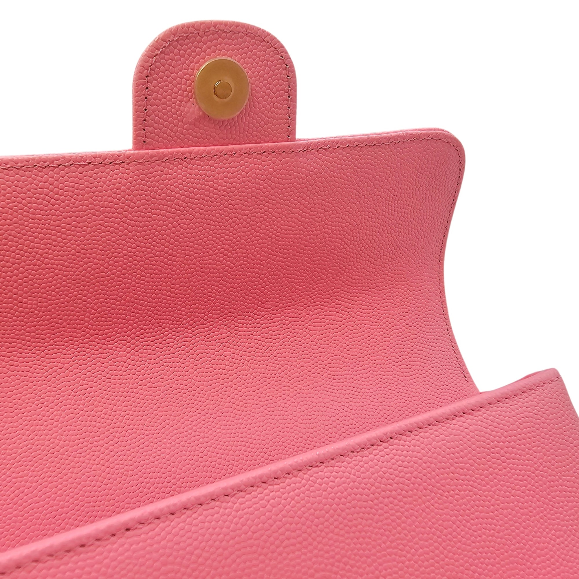 Mini Preppy Coco Pink Shoulder Bag in Calfskin Gold hardware CL2604-20962 11