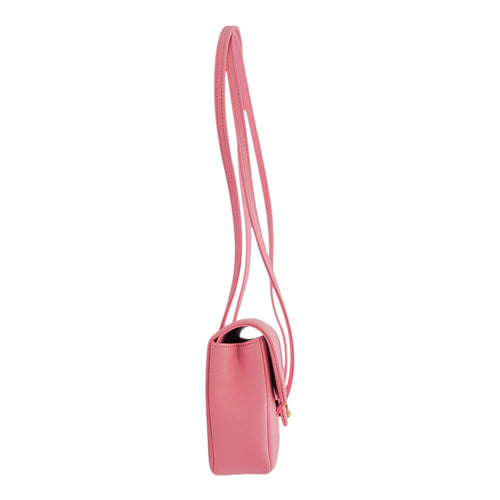 Mini Preppy Coco Pink Shoulder Bag in Calfskin Gold hardware CL2604-20962 4