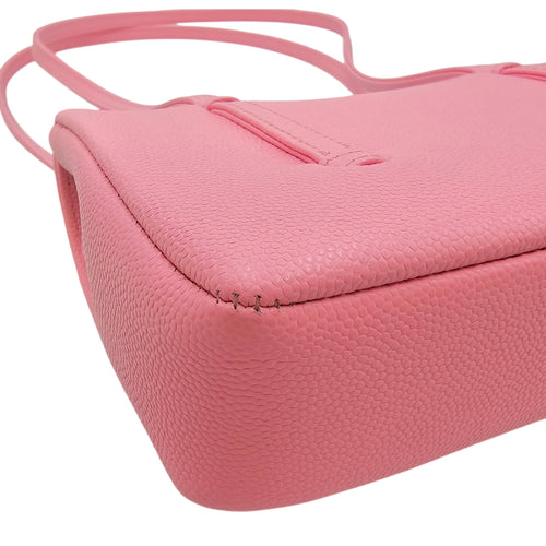 Mini Preppy Coco Pink Shoulder Bag in Calfskin Gold hardware CL2604-20962 7
