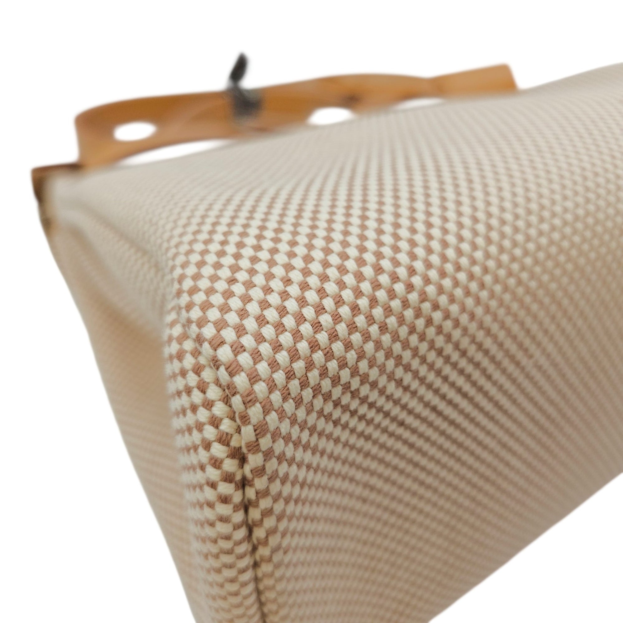 Herbag Criss Viking 31 Ecru Beige/ Naturel Sable in Toile Palladium hardware CL2604-20973 10