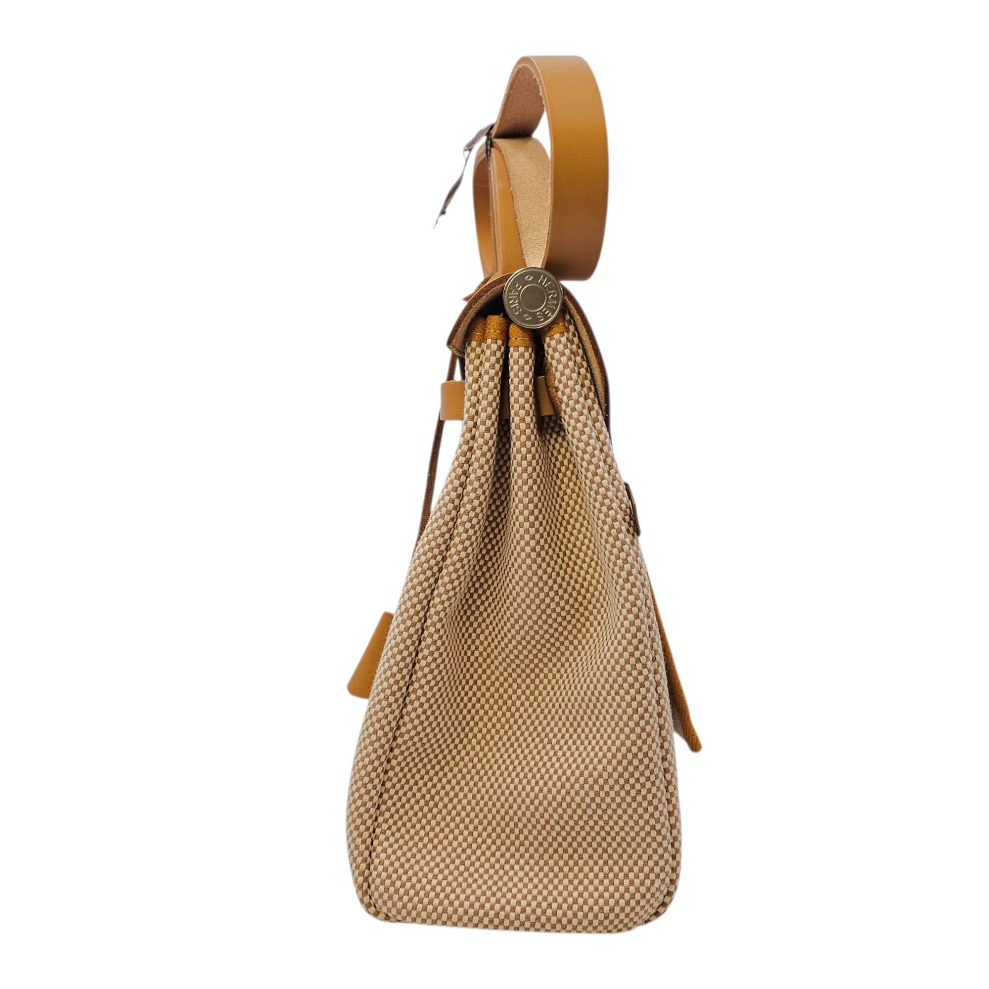 Herbag Criss Viking 31 Ecru Beige/ Naturel Sable in Toile Palladium hardware CL2604-20973 4