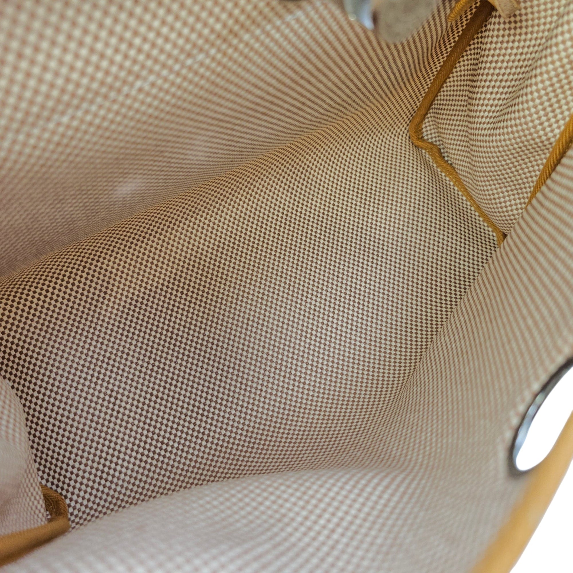 Herbag Criss Viking 31 Ecru Beige/ Naturel Sable in Toile Palladium hardware CL2604-20973 6
