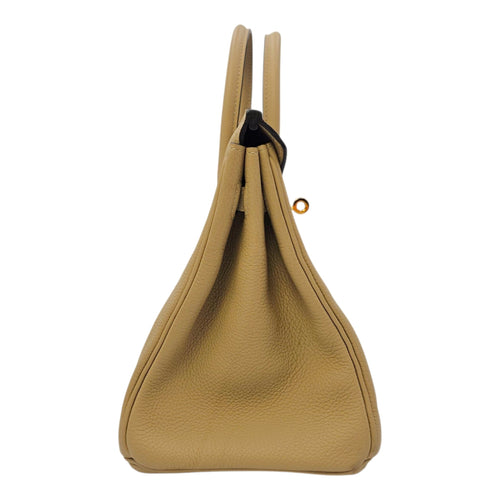 Birkin 25 Trench in Togo Gold hardware CL2604-20981 3