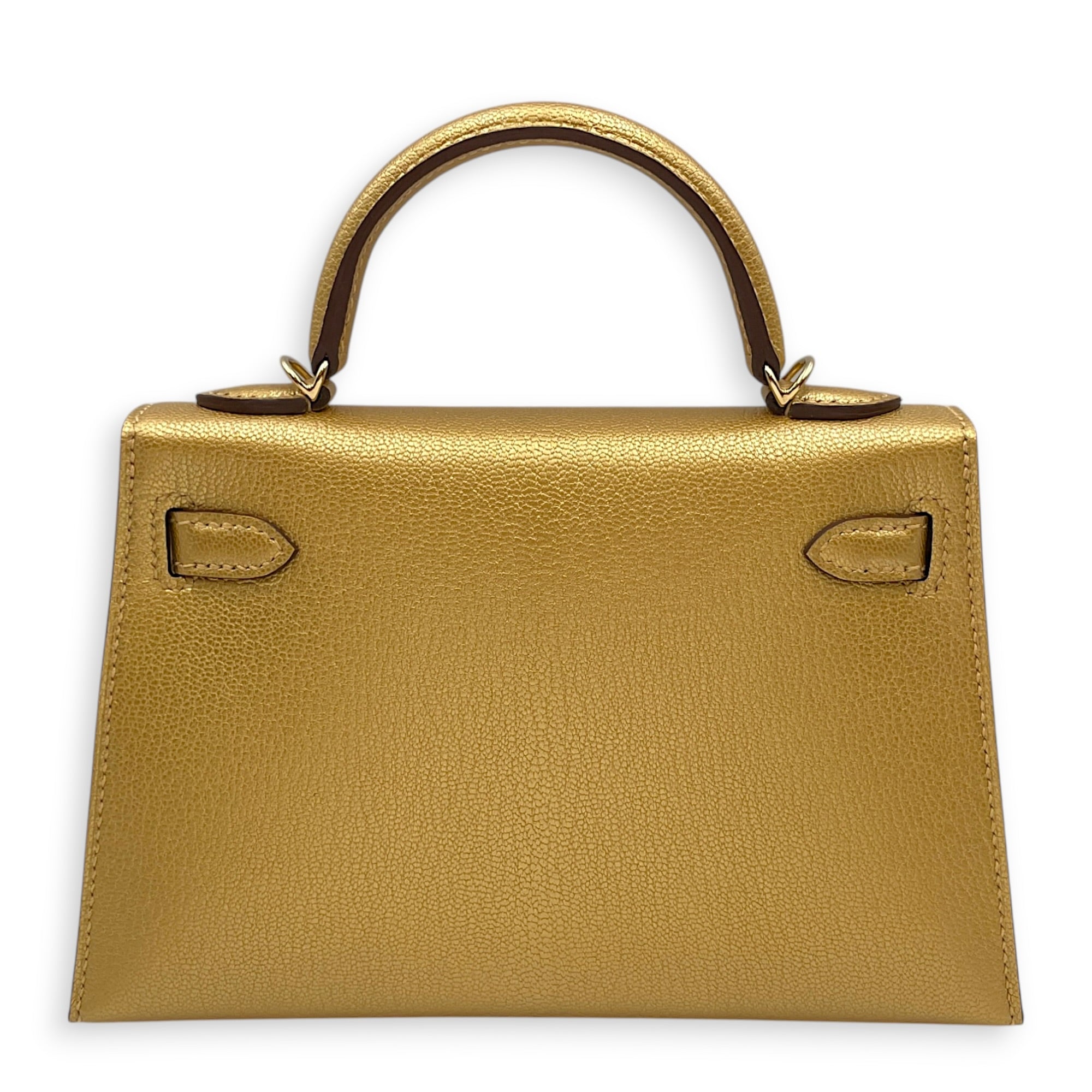 Sellier Kelly 20 Dore in Chevre Mysore Gold hardware CL2604-20995 2