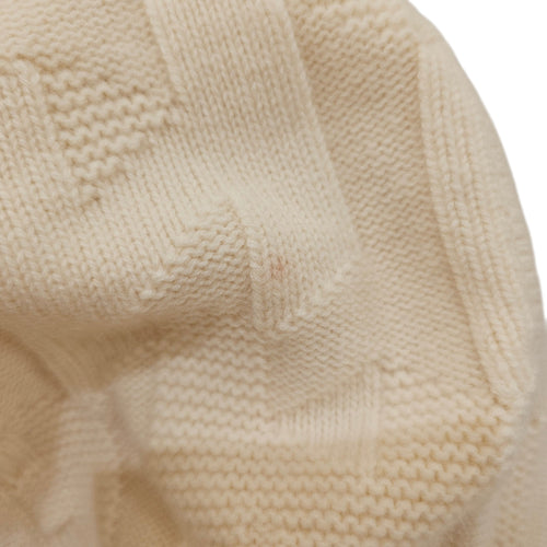 Ladies Hoodie Pullover 36 Cream Ready-To-Wear in Wool